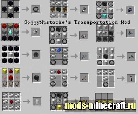 Transportation 1.12.2, 1.7.10 &#8211; Minecraft Mods