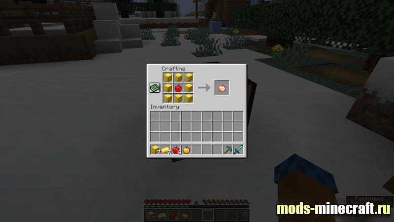Craftable Golden Apple 1.14.3, 1.13.2 / Date Pack For Minecraft