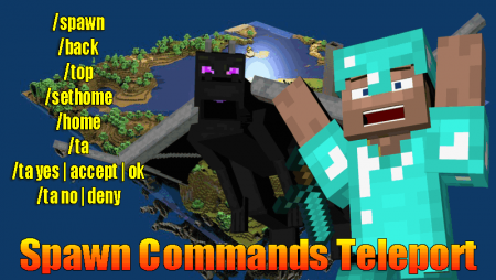 Spawn Commands Teleport 1.12.2 1.11.2 1.10.2 1.7.10
