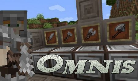 Мод Omnis - детализированное  оружие и доспехи с красивыми текстурами