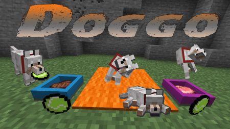Doggo Mod полностью изменяет поведение прирученных собак&#44; они получат удивительную анимацию