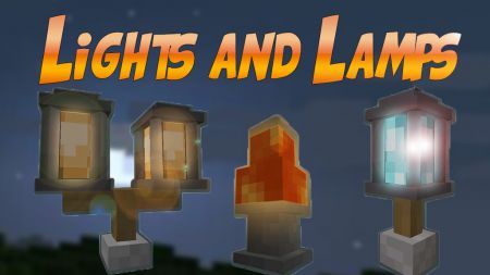 Мод добавит множество видов ламп и приборов освещения с простыми рецептами