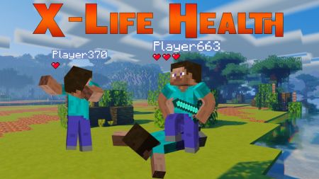 Игроки будут иметь 1 сердечко - Мод X-Life Health