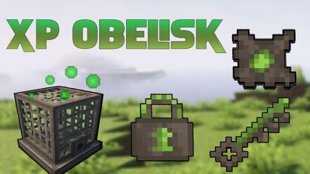 Рабочий способ сохранения большого количества очков опыта - мод XP Obelisk - Майнкрафт