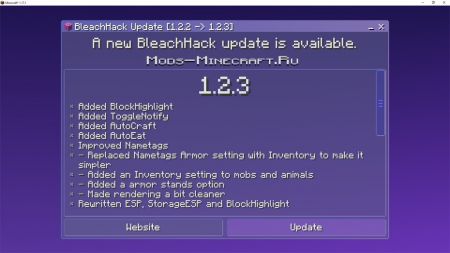 BleachHack 1.18.1, 1.17.1 / Скачать блич хак 1.16.5, 1.15.2 / Новый чит ...