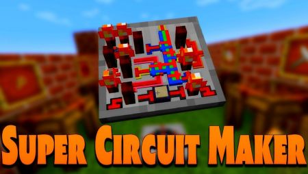 Минисхемы из красного камня на печатной плате - Super Circuit Maker