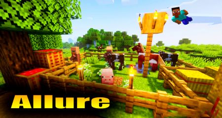 Мод Allure добавит множество интересного контента и уйму полезных функций