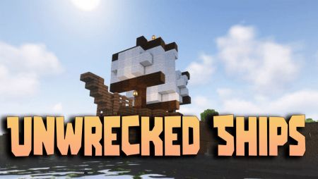 Датапак добавляет целые детализированные корабли в океанах с лутом&#44; каютами и скрытыми отсеками.