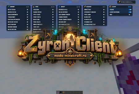 Zyron Client [1.21.11]